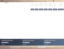 Tablet Screenshot of laserclinic.pl